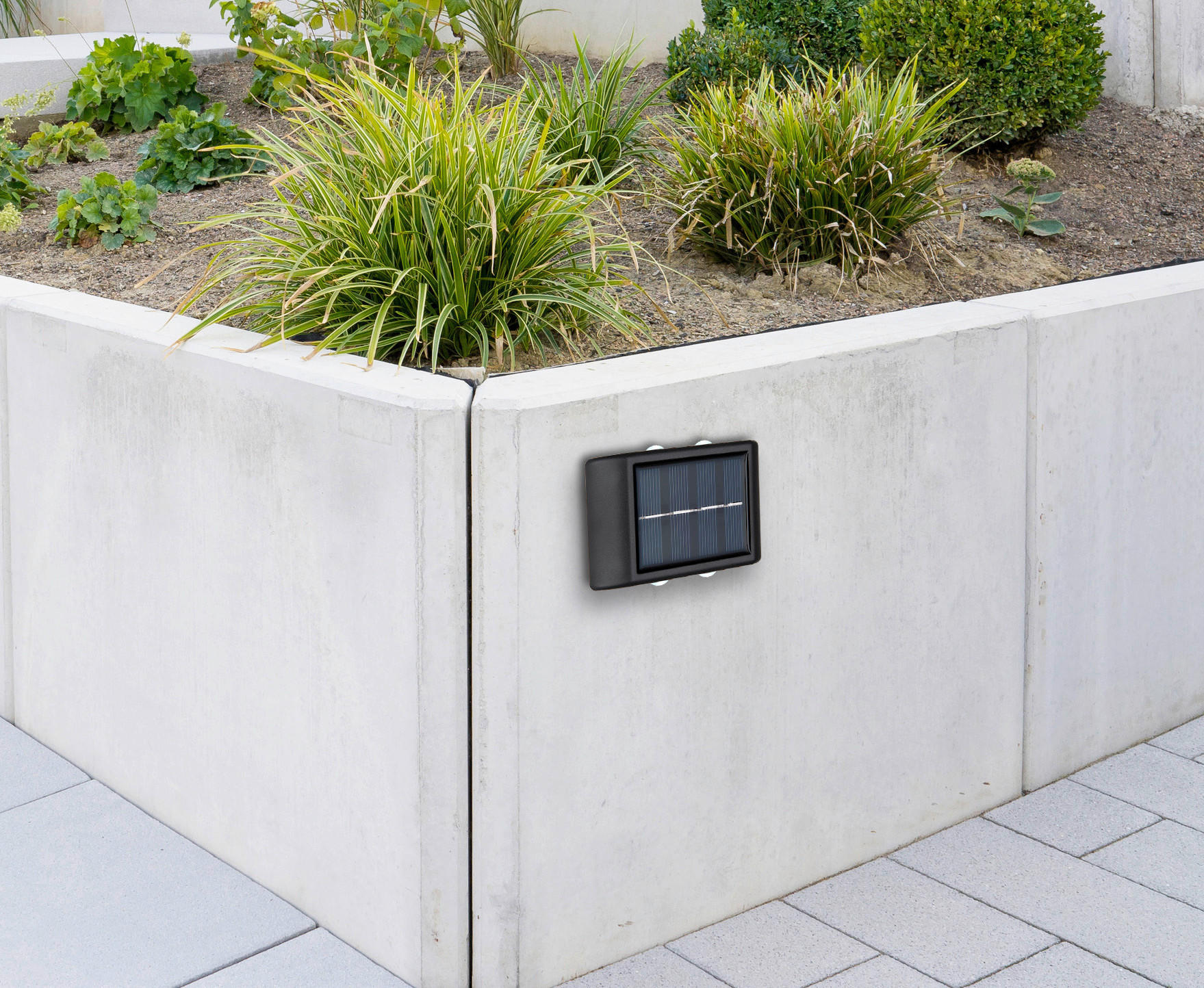 SET SOLARNIH SVETILJKI - prozirna/crna, Osnovno, plastika (8,9/2,3/5,7cm)