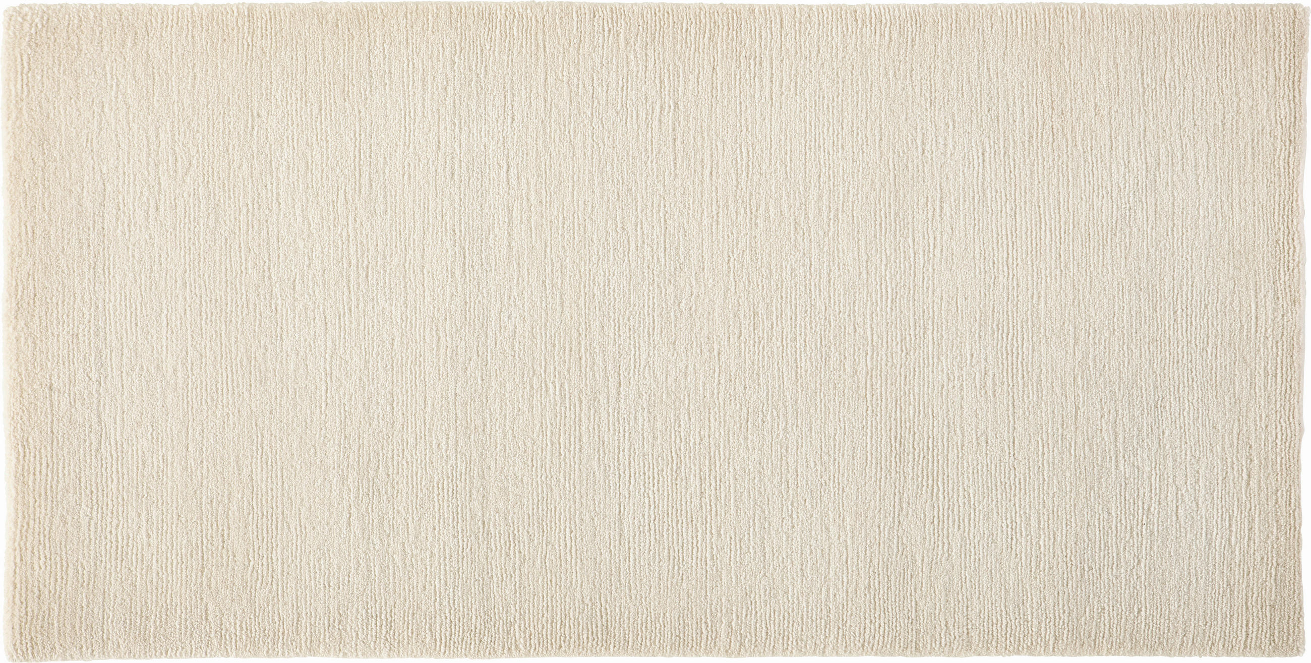 WOLLTEPPICH Wohnzimmer 250/300 cm Nepal Vinciano Uni Weiß rechteckig  - Weiß, Basics, Textil (250/300cm) - Cazaris