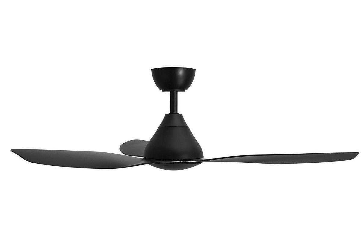 PLAFONSKI VENTILATOR - crna, Osnovno, metal/plastika (132cm) - Mican