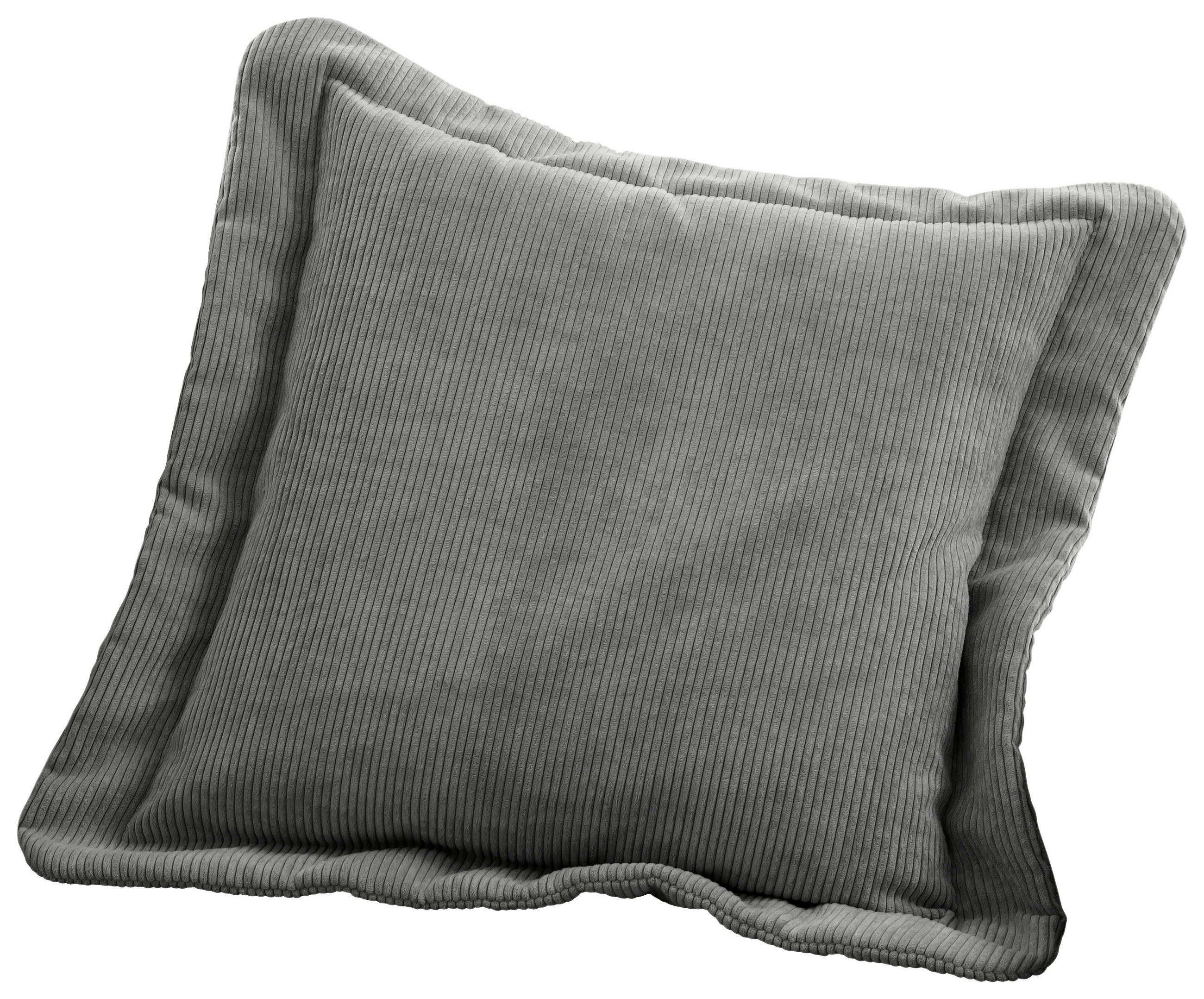 Trendmanufaktur Sofakissen Bourbon Dunkelgrau 70x12x70 cm