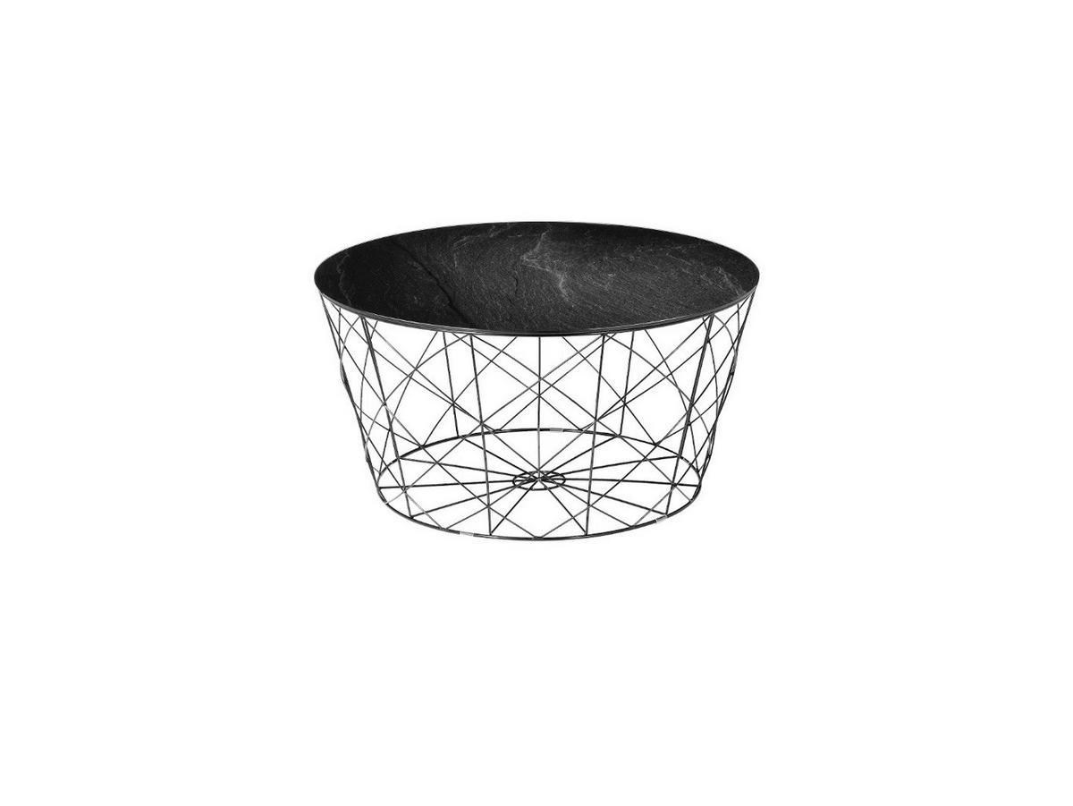 COUCHTISCH Sicherheitsglas 80/80/45 cm rund Schwarz  - Schwarz, Design, Glas/Metall (80/80/45cm) - Livetastic