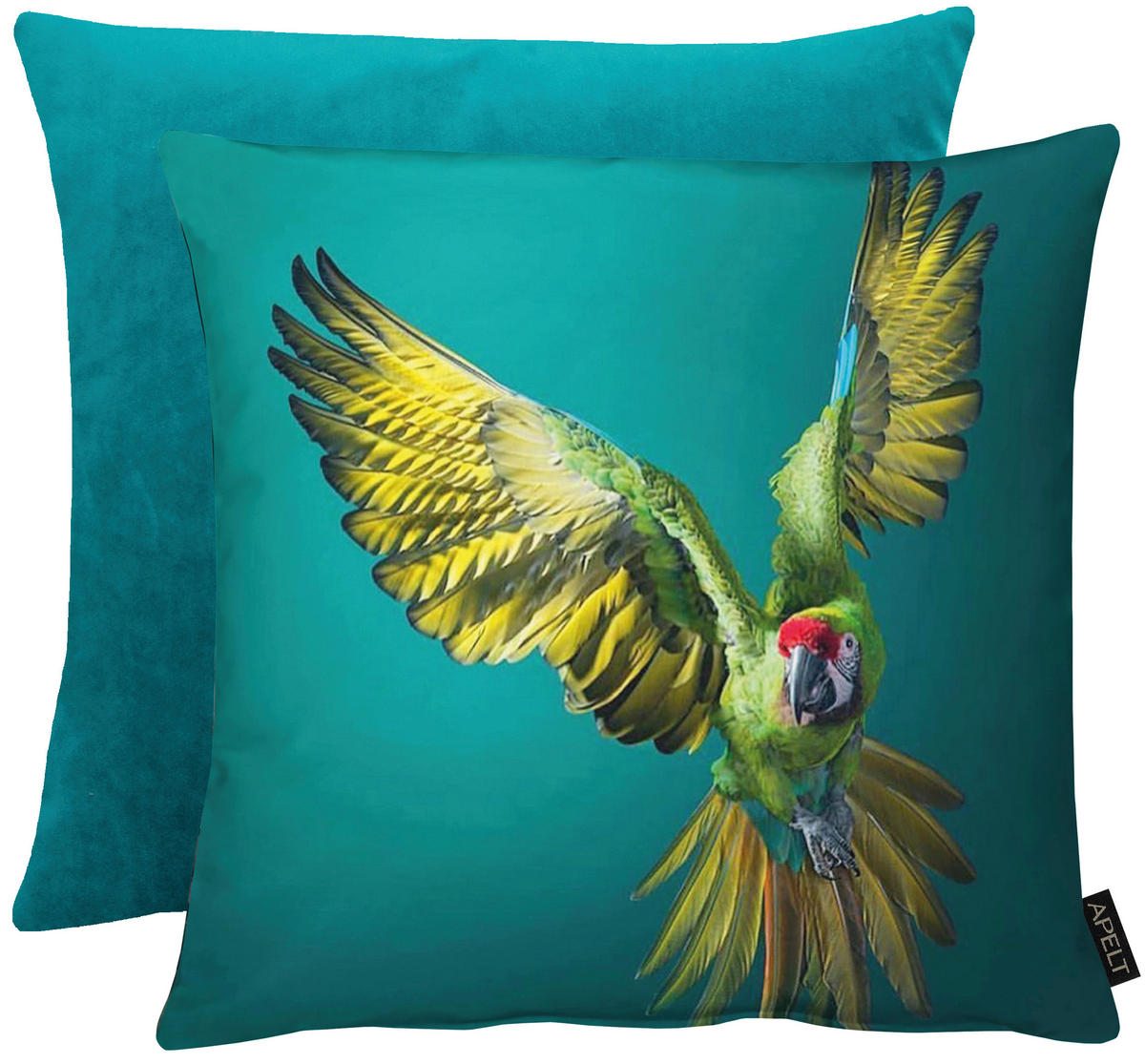 KISSENHÜLLE 46/46 cm  - Türkis, Trend, Textil (46/46cm) - Esposa