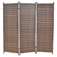 PARAVENT mit 3  Flügel - Cognac, MODERN, Metall (183/183cm) - Gardenson