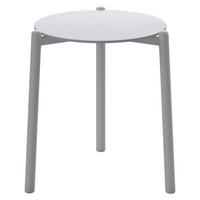 POMOĆNI STOLIĆ VRTNI   metal, keramika      - bijela, Moderno, metal/keramika (40/40/47cm) - Ambia Garden