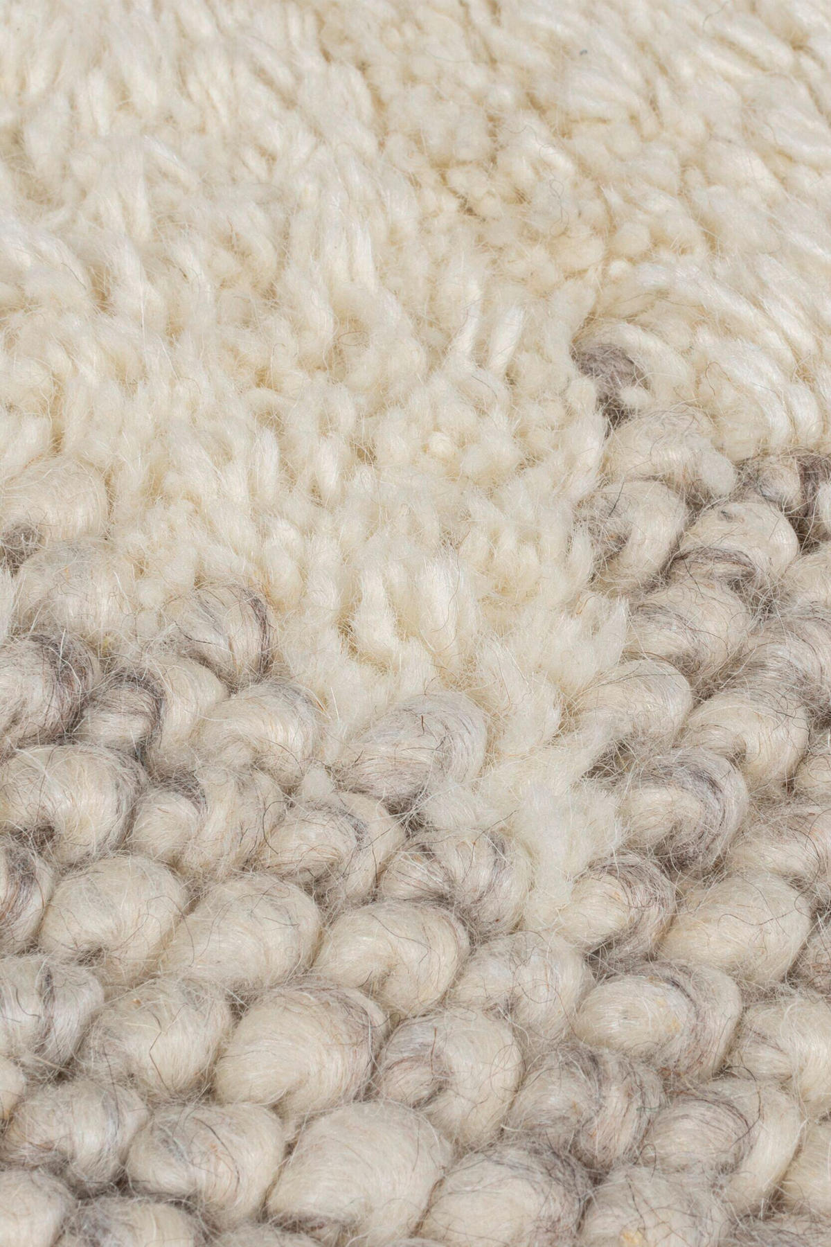 HANDWEBTEPPICH 60/230 cm MINERALS BORDER Naturfarben  - Naturfarben, KONVENTIONELL, Textil (60/230cm)