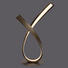 LED-TISCHLEUCHTE - Rostfarben, LIFESTYLE, Metall (23/15/38cm) LED-TISCHLEUCHTE - Rostfarben, LIFESTYLE, Metall (23/15/38cm)