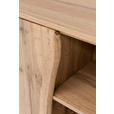 UNTERSCHRANK 60/79/35 cm   - Eiche Wotan/Silberfarben, Natur, Holzwerkstoff/Kunststoff (60/79/35cm) - Xora