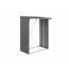 KAMINHOLZREGAL 157/199/102 cm  Metall  - Grau, Design, Metall (157/199/102cm) - Biohort