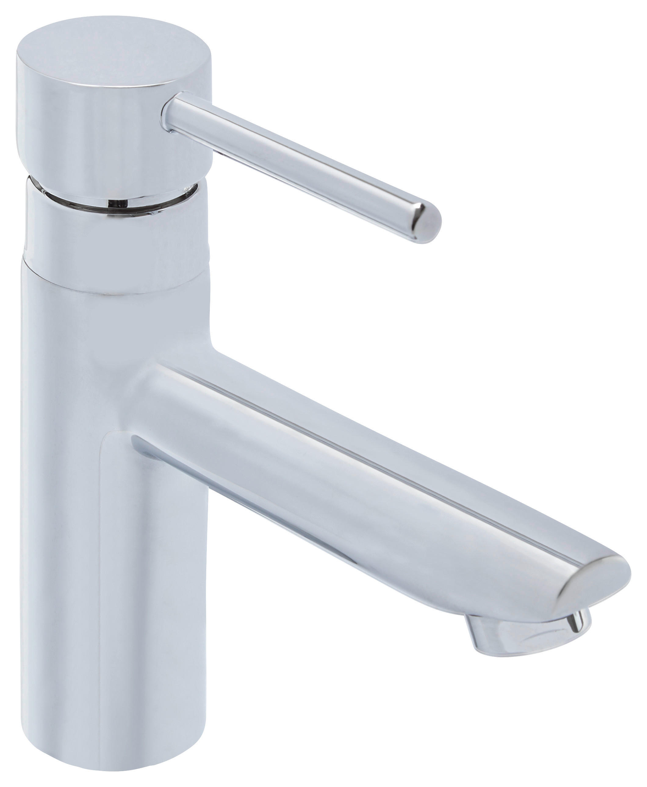 Waschtischarmatur 4,6/15,1/13,7 cm  - Chromfarben, Metall (4,6/15,1/13,7cm) - Schütte