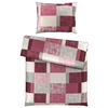 BETTWÄSCHE CUBY Satin 140/200 cm  - Bordeaux, KONVENTIONELL, Textil (140/200cm) - Esposa
