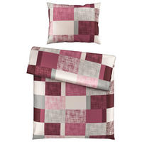 POSTELJINA CUBY 140/200 cm saten bordo  - bordo, Konvencionalno, tekstil (140/200cm) - Esposa