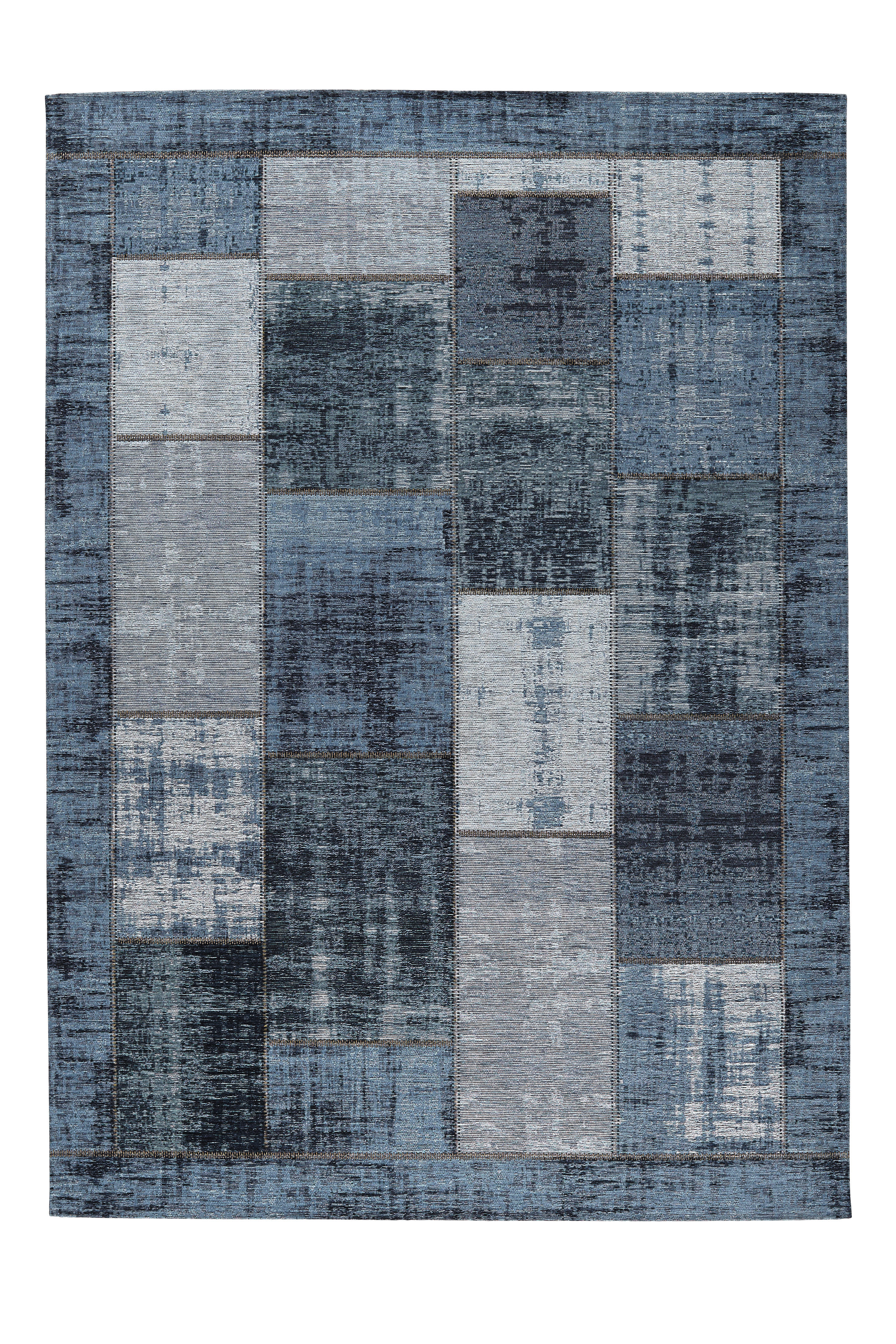FLACHWEBETEPPICH 80/150 cm  - Blau, Trend, Textil (80/150cm) - Novel