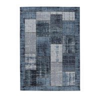 FLACHWEBETEPPICH 80/150 cm  - Blau, Trend, Textil (80/150cm) - Novel