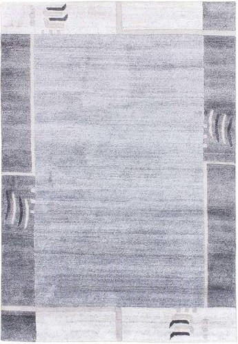 LÄUFER 80/250 cm  - Dunkelgrau/Hellgrau, Design, Textil (80/250cm) - Cazaris