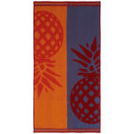 STRANDTUCH Dunkelorange 75/150 cm  - Dunkelorange, Basics, Textil (75/150cm) - Esposa