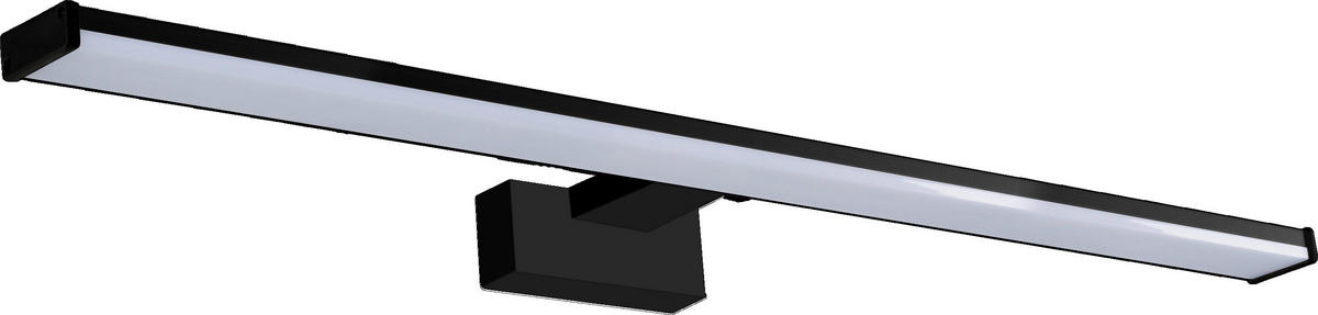 FÜRDŐSZOBAI FALILÁMPA - fekete, Basics, fém (12,1/78/4,2cm)