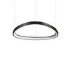 LED-HÄNGELEUCHTE Gemini 61/28,5-151,5 cm   - Schwarz, Design, Kunststoff/Metall (61/28,5-151,5cm) - Ideal Lux