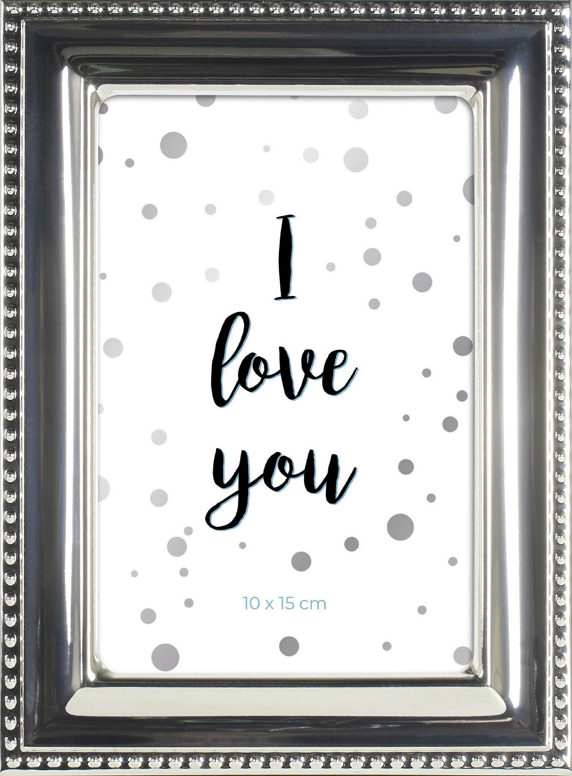 BILDERRAHMEN 14,4/19,6/1,9 cm  - Silberfarben, Basics, Glas/Metall (14,4/19,6/1,9cm)