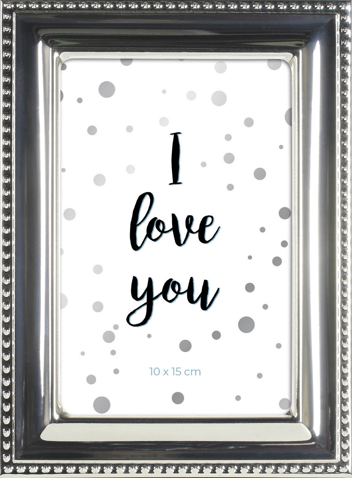 BILDERRAHMEN 14,4/19,6/1,9 cm  - Silberfarben, Basics, Glas/Metall (14,4/19,6/1,9cm)