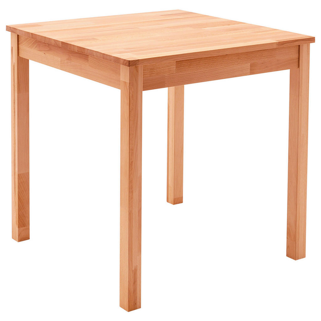 P & B JEDÁLENSKÝ STÔL, jadrový buk, farba buka, 70/70/76 cm