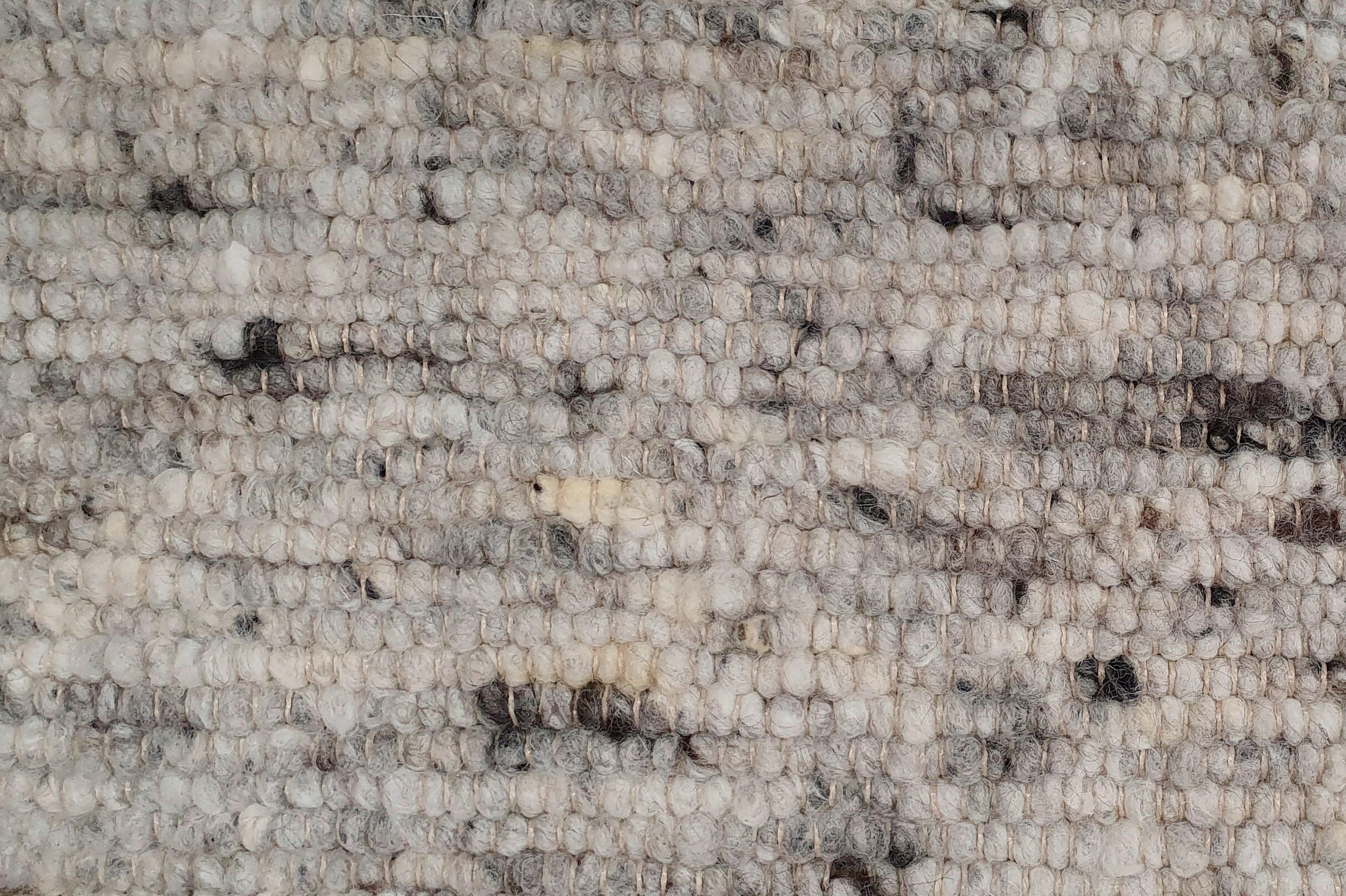 HANDWEBTEPPICH 90/160 cm Vieste Grau  - Grau, Basics, Textil (90/160cm) - Linea Natura