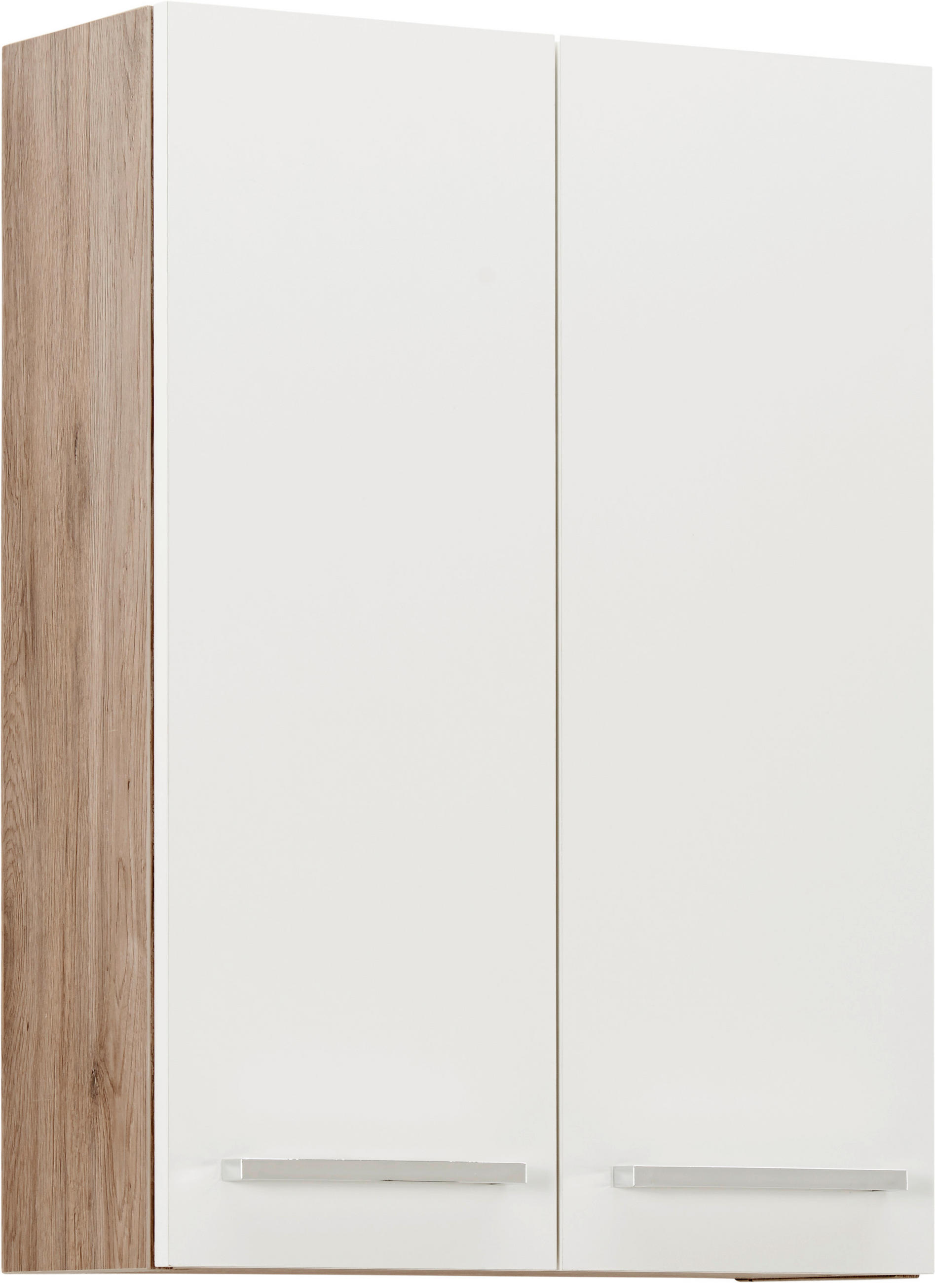 ZÁVĚSNÁ SKŘÍŇKA, dub San Remo, 50/70/20 cm - bílá/dub San Remo, Design, kompozitní dřevo (50/70/20cm) - Xora