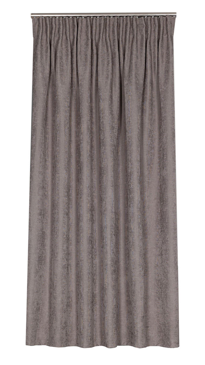 KÉSZFÜGGÖNY sötétítő  - szürke, Basics, textil (140/175cm)