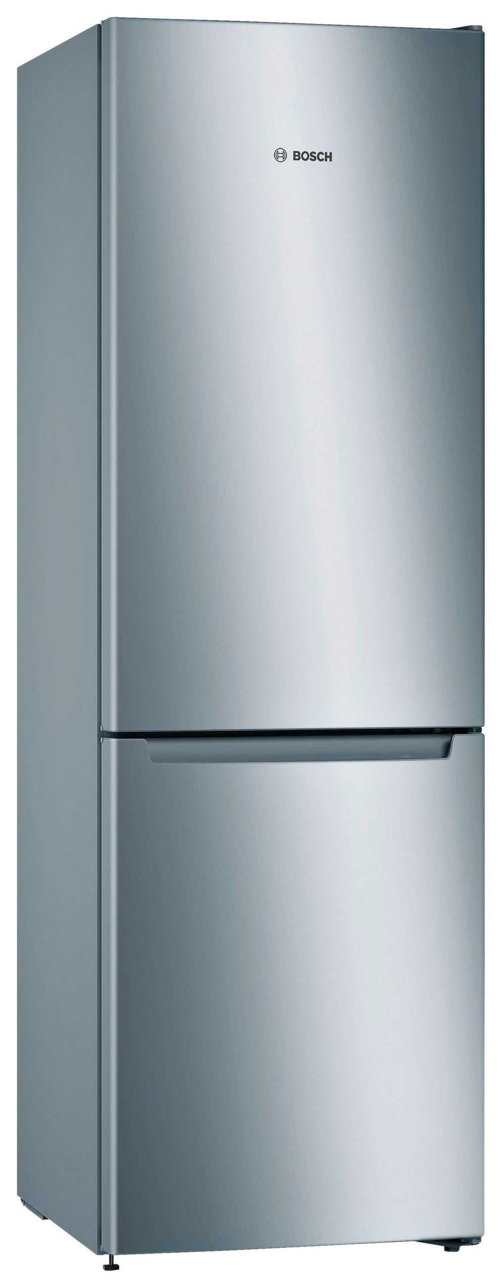 KÜHL-GEFRIER-KOMBINATION 60/176/66 cm KGN33NLEB  - Edelstahlfarben, Basics, Metall (60/176/66cm) - Bosch