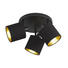 DECKENLEUCHTE - Goldfarben/Schwarz, Basics, Textil/Metall (25,0/19,0cm) DECKENLEUCHTE - Goldfarben/Schwarz, Basics, Textil/Metall (25,0/19,0cm)