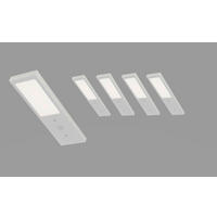 UNTERBAULEUCHTEN-SET 5/0,7/17 cm  - Alufarben, Basics, Metall (5/0,7/17cm)