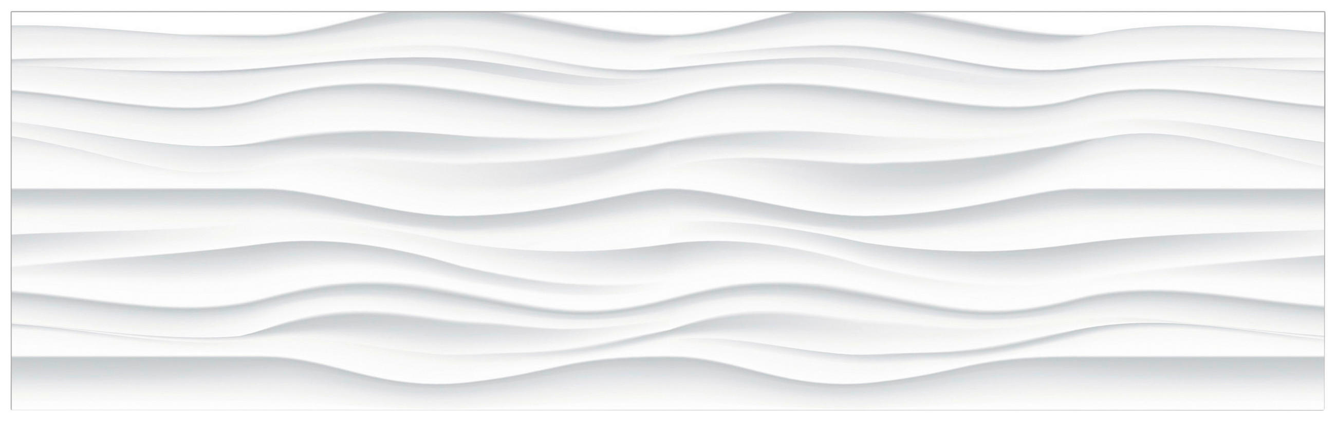 Fani Küchenrückwand Smart - Glas Weiß, 210x63.7x0.6 cm