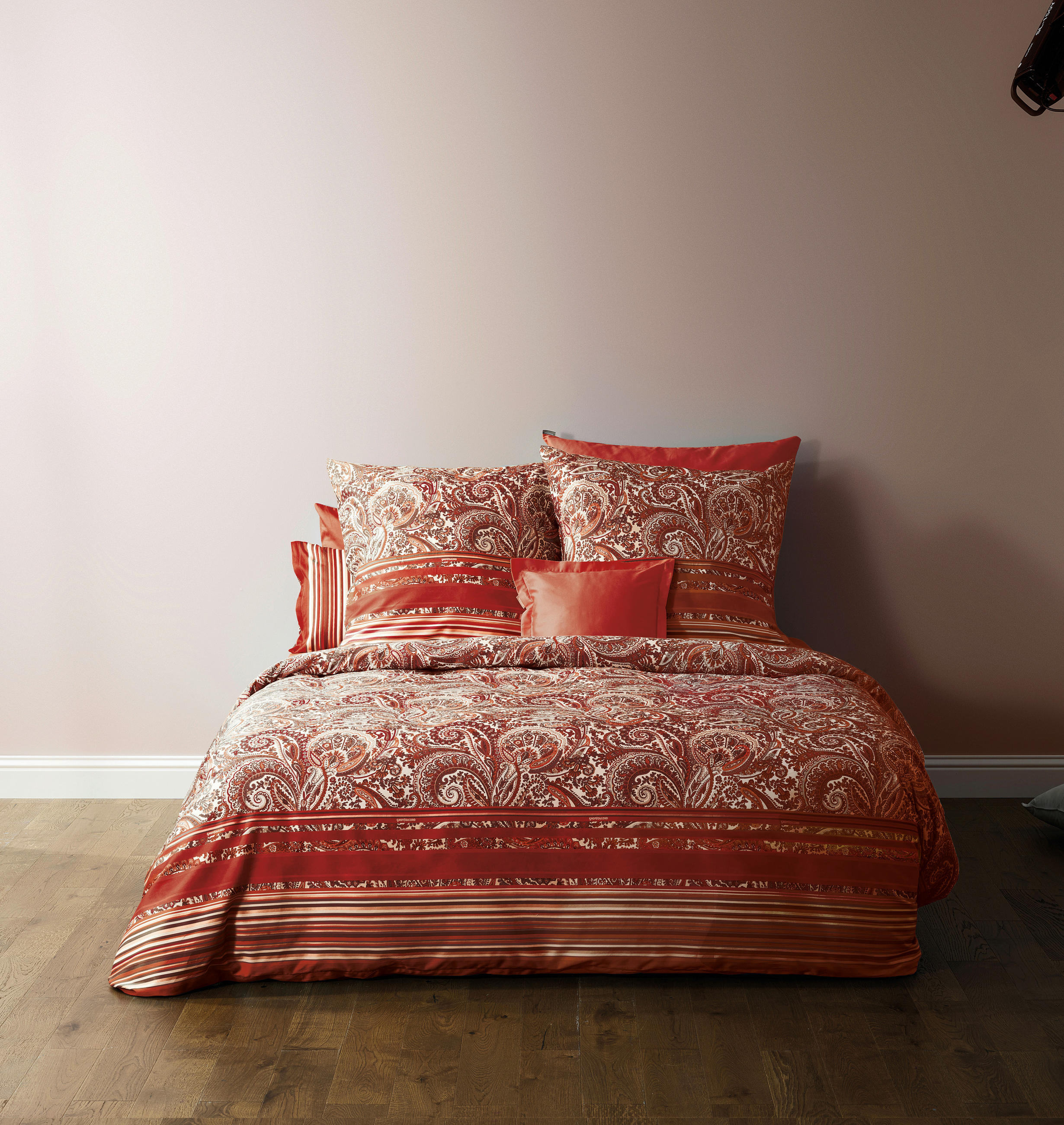 BETTWÄSCHE Satin 135/200 cm  - Rot, KONVENTIONELL, Textil (135/200cm) - Bassetti