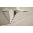 WANDREGALSET  - Silberfarben, LIFESTYLE, Glas/Holzwerkstoff (59/23/23cm) - Novel