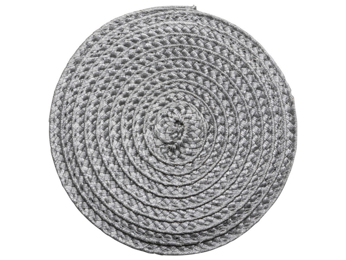 PODMETAČ ZA ČAŠU  - tamno siva, Basics, plastika (10cm) - Gusta