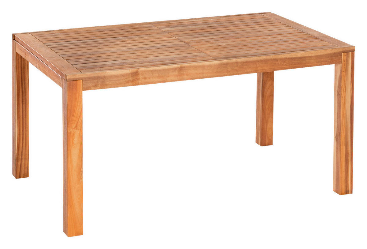 GARTENTISCH 150/90/74,5 cm Holz rechteckig  - Akaziefarben, ROMANTIK / LANDHAUS, Holz (150/90/74,5cm) - Gardenson
