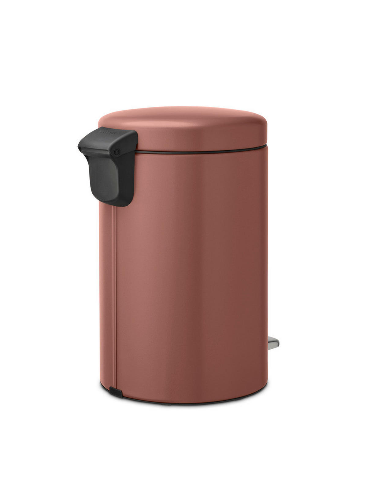 TRETEIMER 12 l  Metall  - Taupe/Anthrazit, Basics, Kunststoff/Metall (25,1/41,1/33,8cm) - Brabantia