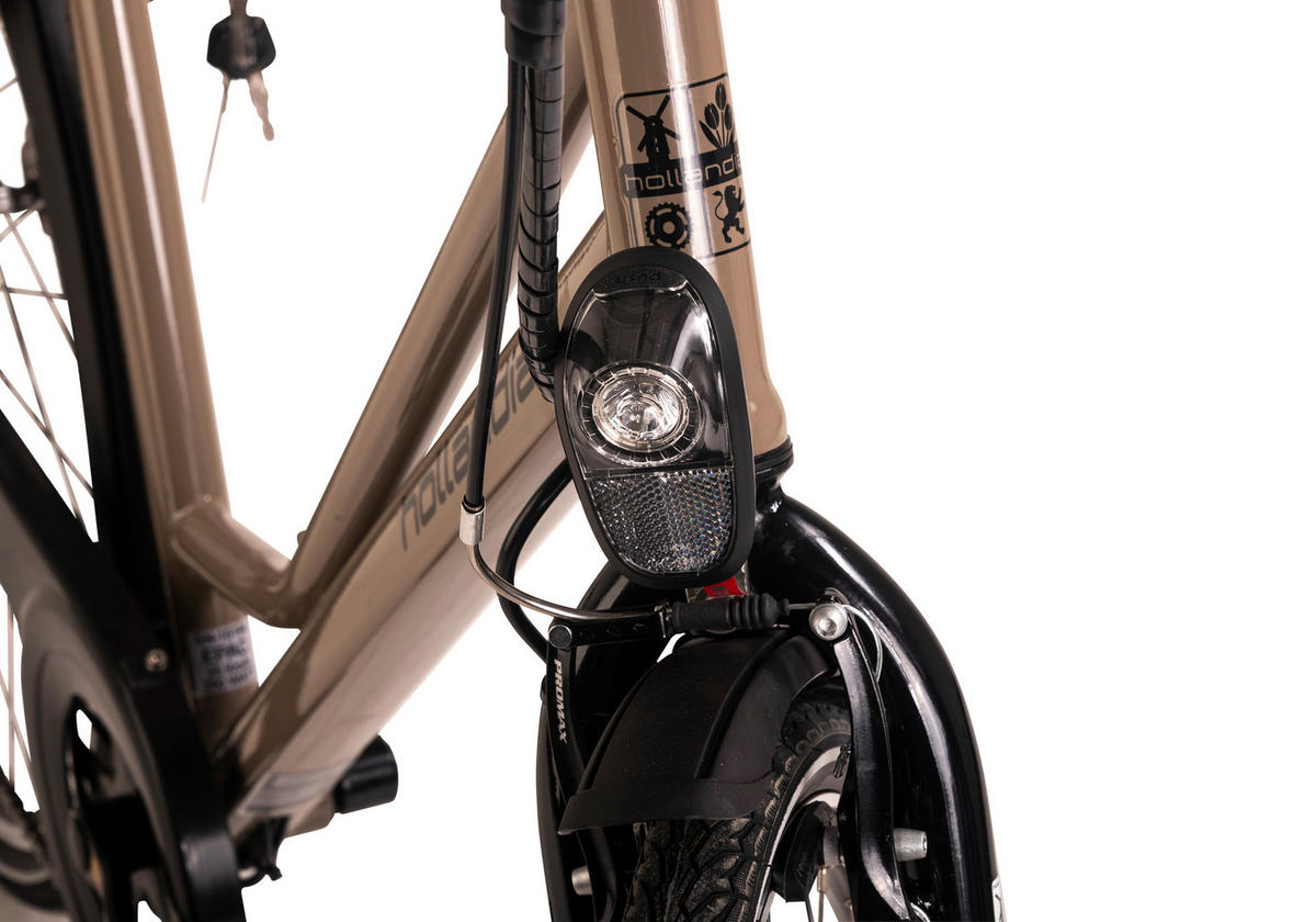 ELEKTROFAHRRAD - Cappuccino, Basics, Metall (21/116/188cm) - Atrigo