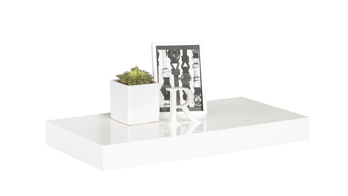 WANDBOARD in 50/5/25 cm Weiss  - Weiss, Design, Holzwerkstoff/Kunststoff (50/5/25cm) - Xora