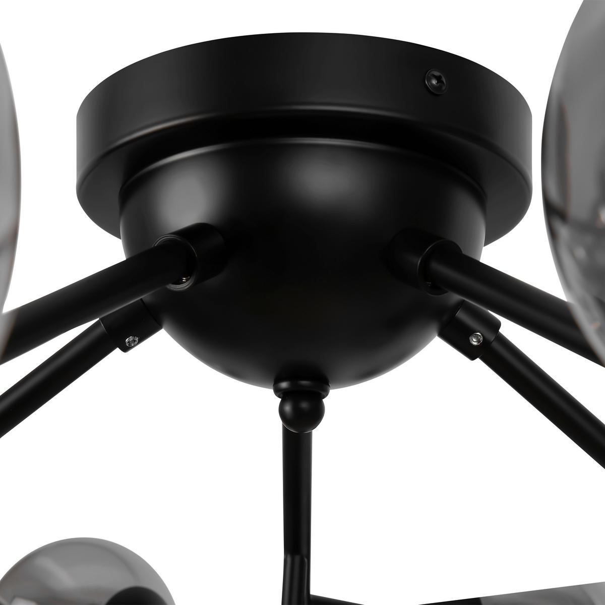 STROPNA SVETILKA 75/30/75 cm   - črna, Basics, kovina/steklo (75/30/75cm) - MAYTONI