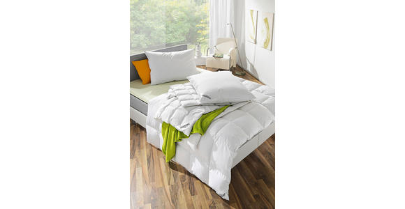 GANZJAHRESDECKE 140/200 cm - Weiß, Basics, Textil (140/200cm) - Sleeptex
