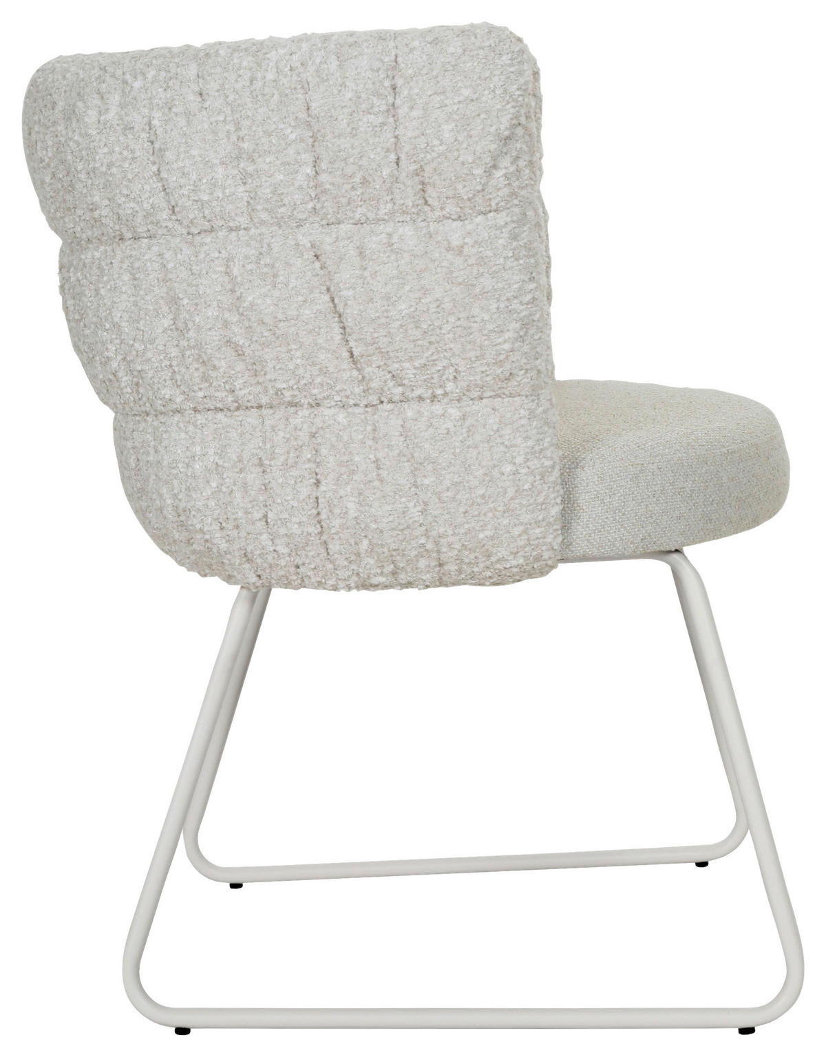 STUHL - Beige, Design, Textil (62/80/62cm) - Novel