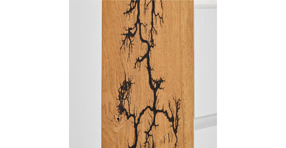 KOMMODE in 120/89/40 cm - Eichefarben/Weiß, Design, Holz/Holzwerkstoff (120/89/40cm) - Xora