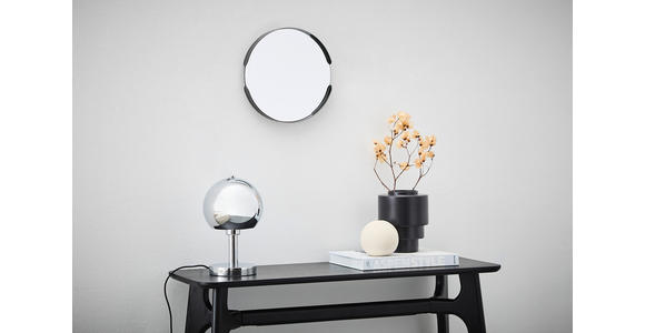 WANDSPIEGEL Nickelfarben  - Nickelfarben, Trend, Glas/Metall (30/30/3,5cm) - Carryhome