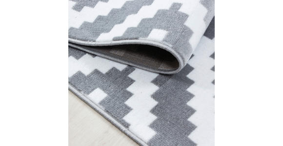 LÄUFER 80/300 cm Plus Grey Grau  - Grau, KONVENTIONELL, Textil (80/300cm) - Novel