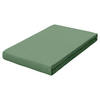 BOXSPRING-SPANNLEINTUCH 90-100/190-220 cm Jersey  - Grün, Basics, Textil (90-100/190-220cm) - Schlafgut