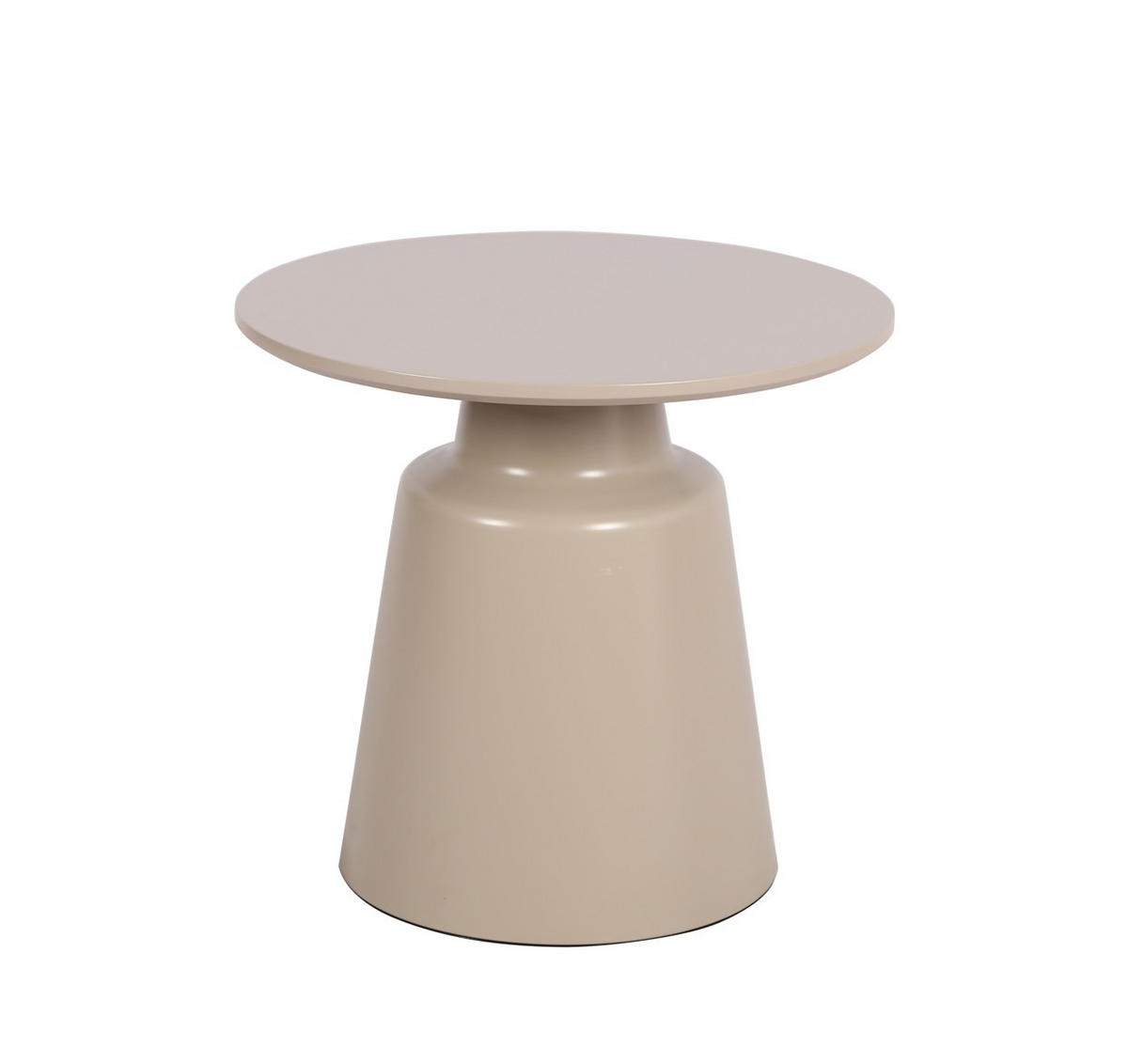 BEISTELLTISCH in Metall, Holzwerkstoff  - Kaschmir, Design, Holzwerkstoff/Metall (50/47/50cm) - Livetastic