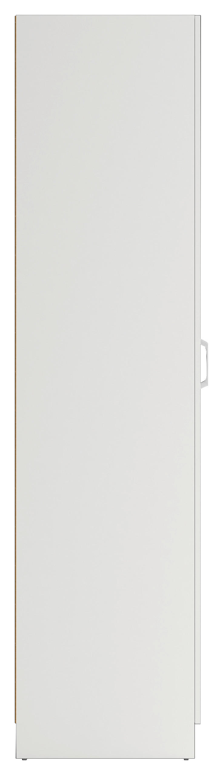 DREHTÜRENSCHRANK in Weiss  - Weiss, Modern, Holzwerkstoff/Metall (78,5/200,4/49,75cm) - MID.YOU