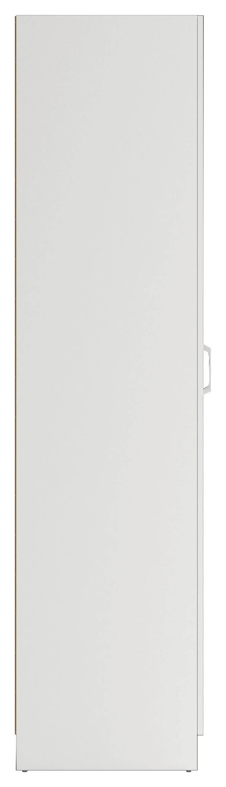 ŠATNÍ SKŘÍŇ S OTOČNÝMI DVEŘMI, bílá, 78,5/200,4/49,75 cm - bílá, Moderní, kov/kompozitní dřevo (78,5/200,4/49,75cm) - MID.YOU