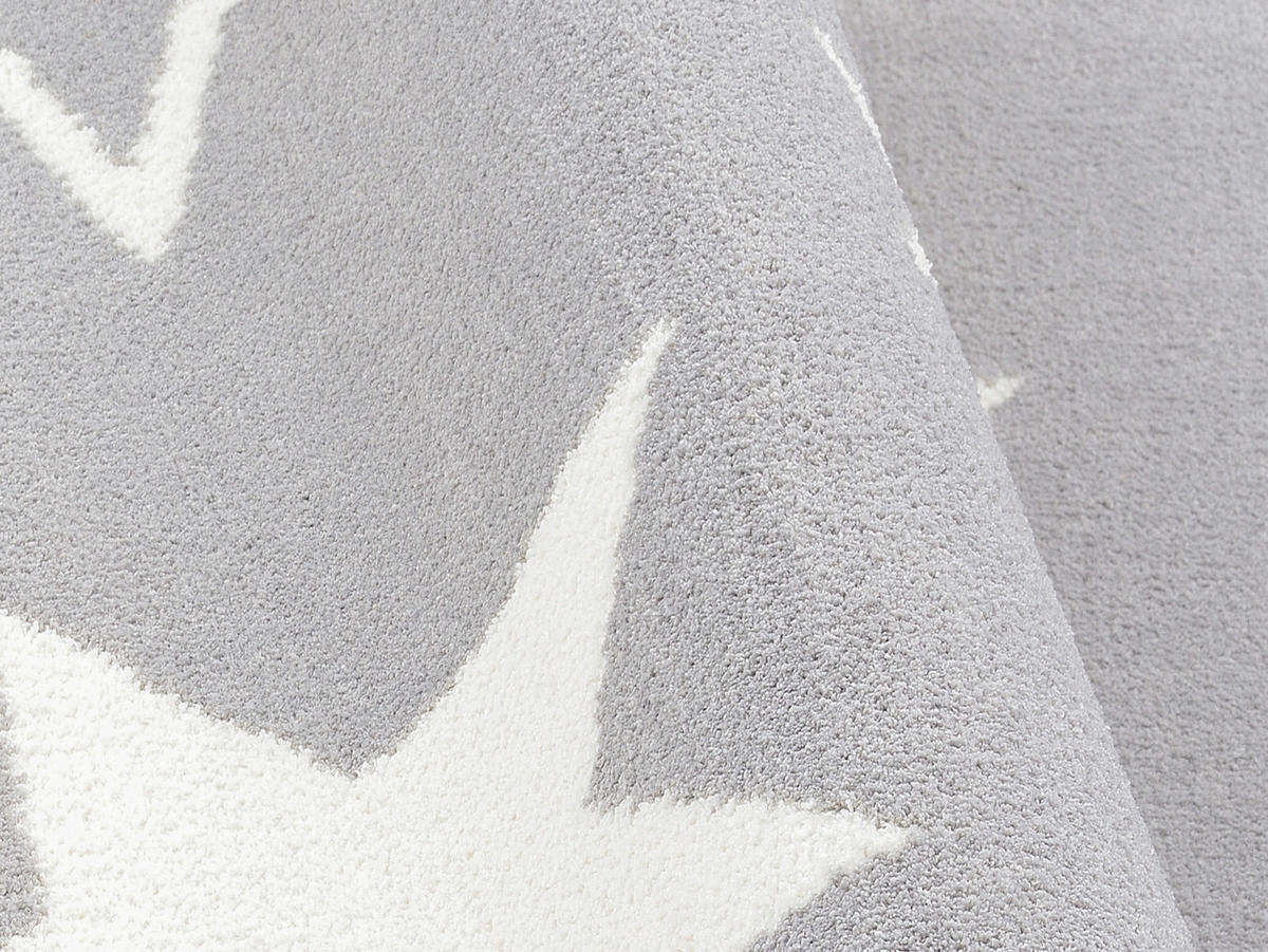 KINDERTEPPICH 65/130 cm  - Grau, Design, Textil (65/130cm) - Ben'n'jen