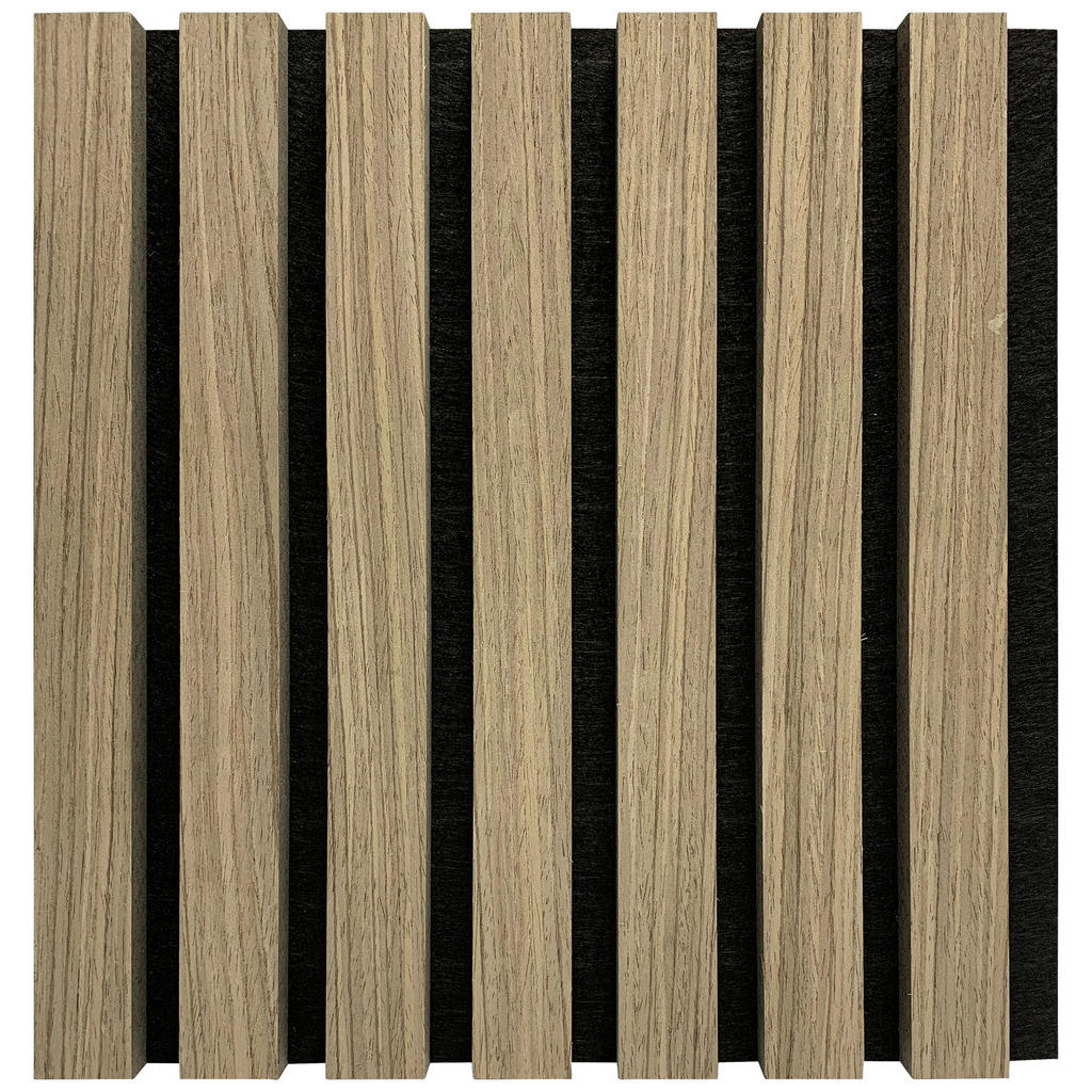 Thumbnail - Xora Akustikpaneel, Walnuss, Holz, Kunststoff, Pappel, furniert, 52x104x2.2 cm, Fsc, SGS-geprüft, Montage ohne Bohren, T...